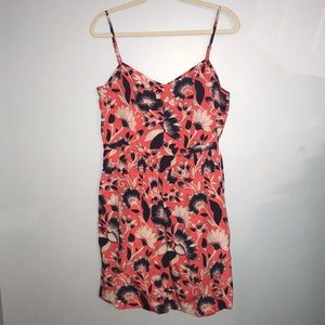 Jcrew floral cami dress